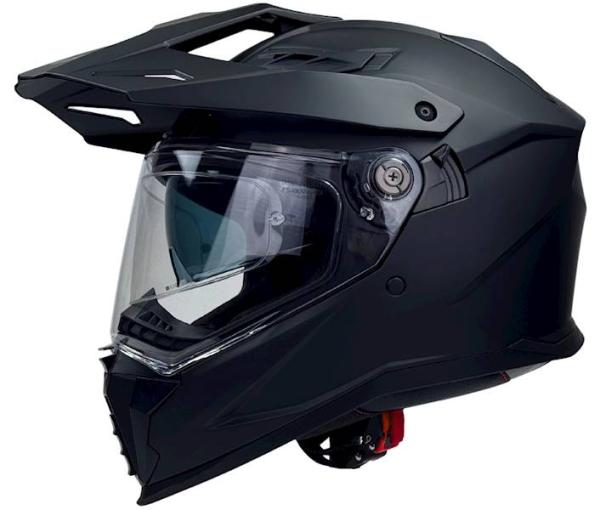 Naxa CO4-B Cross Bukósisak Felnyitható Plexivel és Napszemüveggel + Ajándék Pinlock Lencse (Matt Fekete)