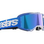Alpinestars Vision 5 Blaze Cross szemüveg - Kék (Kék tükrös plexivel)