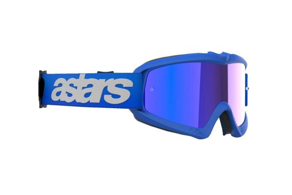 Alpinestars Youth Vision Blaze Gyerek Cross szemüveg - Kék (Kék tükrös plexivel)