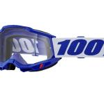 100% - Accuri 2 OTG Kék Cross szemüveg - Átlátszó plexivel