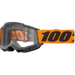 100% - Accuri 2 OTG Fekete - Narancs Cross szemüveg - Átlátszó plexivel