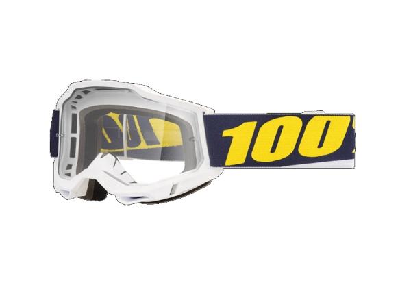 100% - Accuri 2 Torc Fehér Cross szemüveg - Átlátszó plexivel