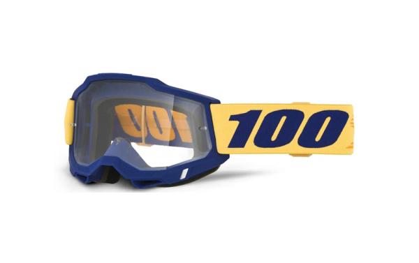 100% - Accuri 2 Desoto Kék Cross szemüveg - Átlátszó plexivel