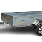 Alfa 12515MN.75 FAB billenthető quad szállító utánfutó, 244x144 cm, 750kg