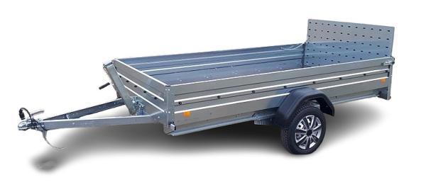 Alfa 13015MN.75 FAB billenthető quad szállító utánfutó, 294x144 cm, 750kg