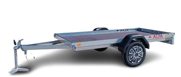Alfa 12513MN.75A 10 Easyline utánfutó, 244x125 cm, 750kg