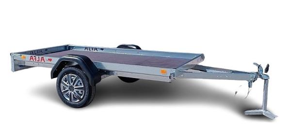 Alfa 13015MN.75A 10 Easyline utánfutó, 294x144 cm, 750kg