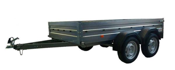Alfa 12513MN.75T tandemtengelyes utánfutó, 244x125 cm, 750kg