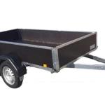 Alfa 12515MN.75TF tandemtengelyes utánfutó, 244x144 cm, 750kg