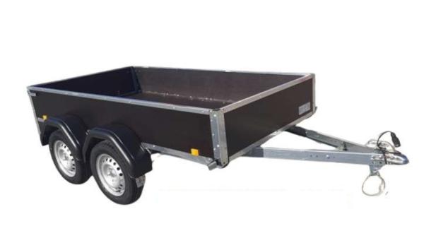 Alfa 12515MN.75TF tandemtengelyes utánfutó, 244x144 cm, 750kg