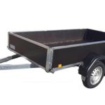 Alfa 13015MN.75TF tandemtengelyes utánfutó, 294x144 cm, 750kg