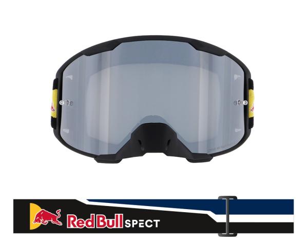 Red Bull Spect Cross szemüveg - Fekete (Átlátszó plexivel)
