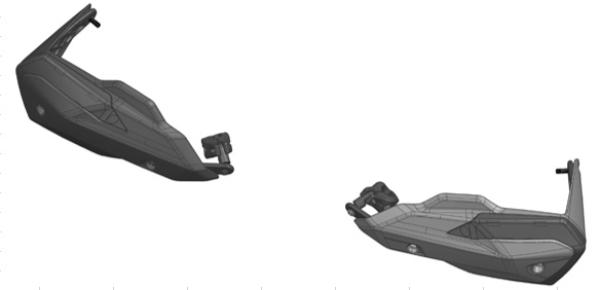Goes / CF Moto Quad / ATV kézvédő