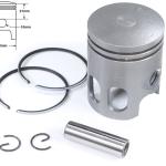 Dugattyú szett Yamaha/ 3KJ / 2JA 40mm 10-es csapszeg (W STANDARD)